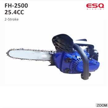 25.4 cc高质量汽油链锯1 e34f电锯蓝色fh - 2500