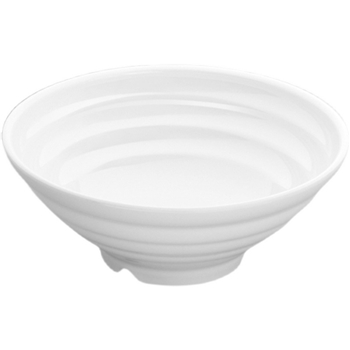密胺餐具塑料小碗米饭碗餐厅快餐汤碗方碗仿瓷白色粥碗商用