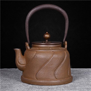 金义堂 复古中式手工茶壶 养生泡茶铁壶道佛缘高档功夫铁茶壶